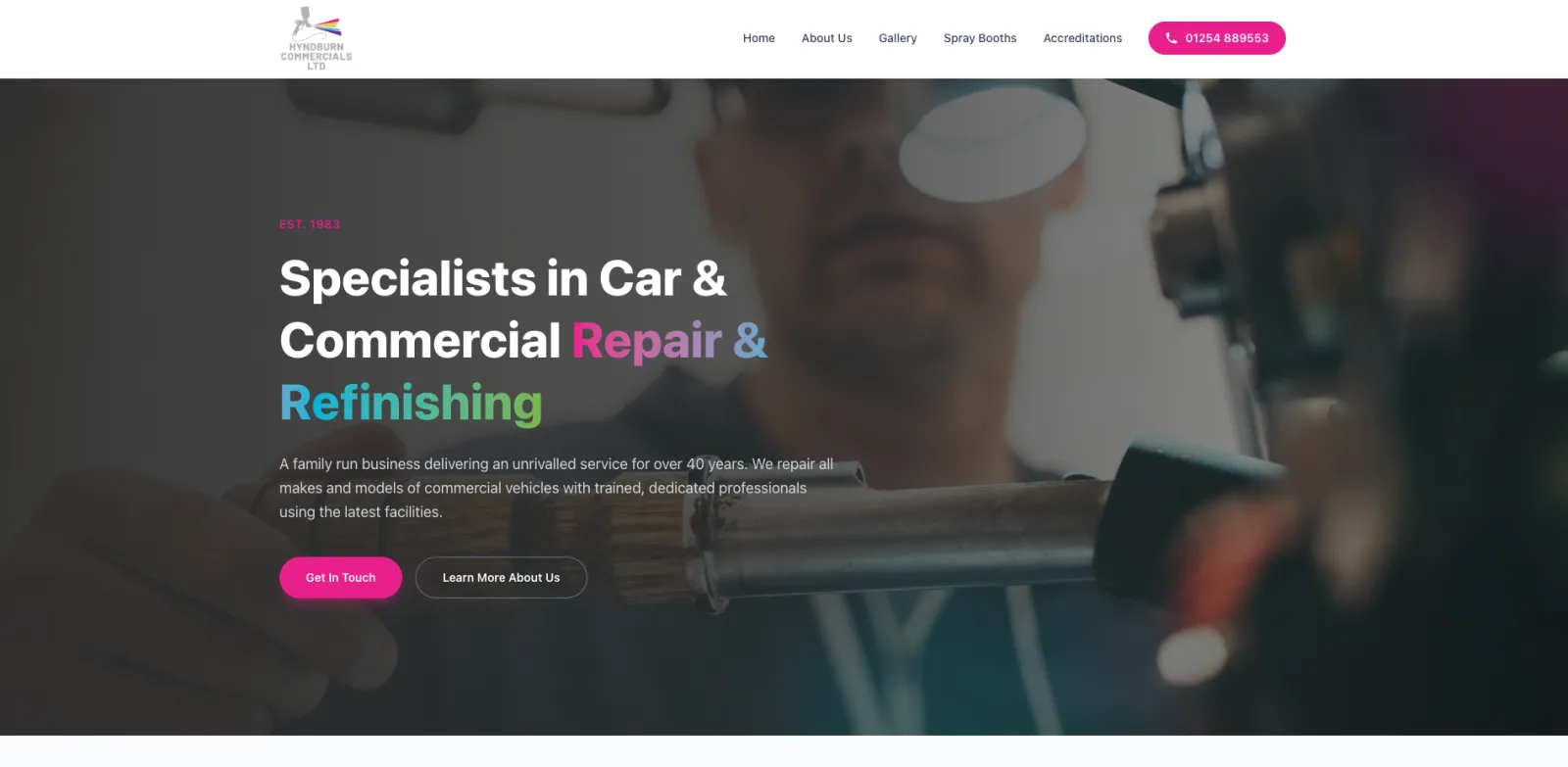 Hyndburn Commercials, designed and built by Varsuite